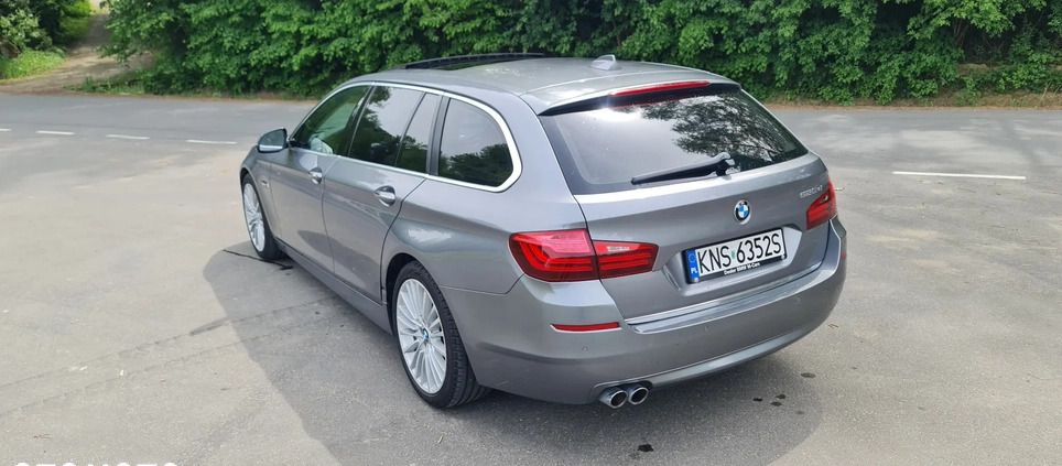 BMW Seria 5 cena 64900 przebieg: 153000, rok produkcji 2014 z Mogilno małe 106